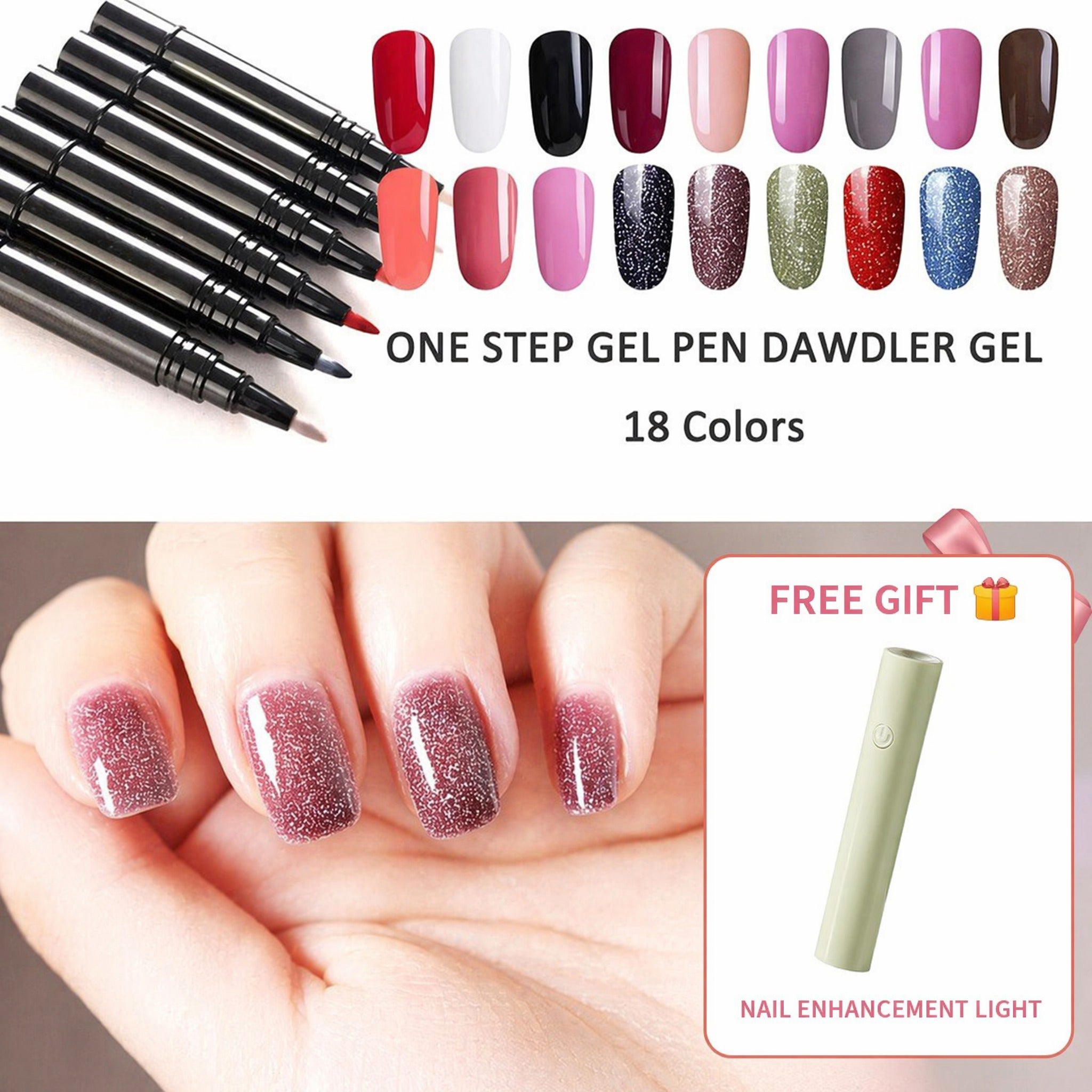 💅 Nur für kurze Zeit: 1 kaufen, 1 gratis – 19,99 $! ✨One Step Nagellackstift🎨Kostenlose Mini-UV-Nagellampe für die Hand💡