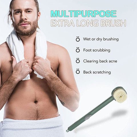 Long Handle Bath Massage Cleaning Brush