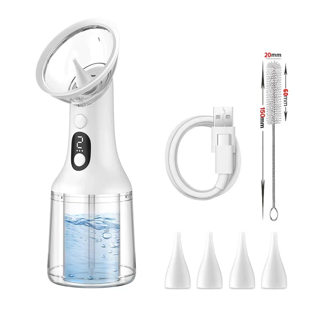 🔥Electric Ear Wax Removal Kit, Safe Gentle Ear Irrigation Cleaner Tool with 4 Pressure Settings, LED Display, IPX7 Waterproof Dual-Chamber Ear Care Device | Free Shipping