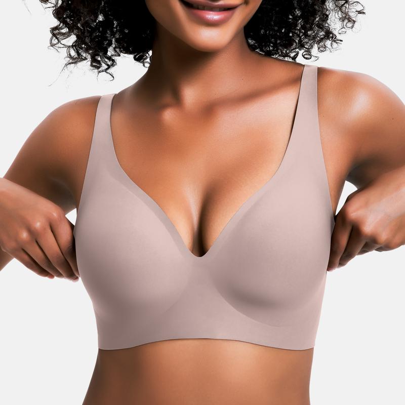 💕HEIßER Verkauf 50% Rabatt💕 Nahtloser, kabelloser Push-up-BH für Damen – Tiefes V