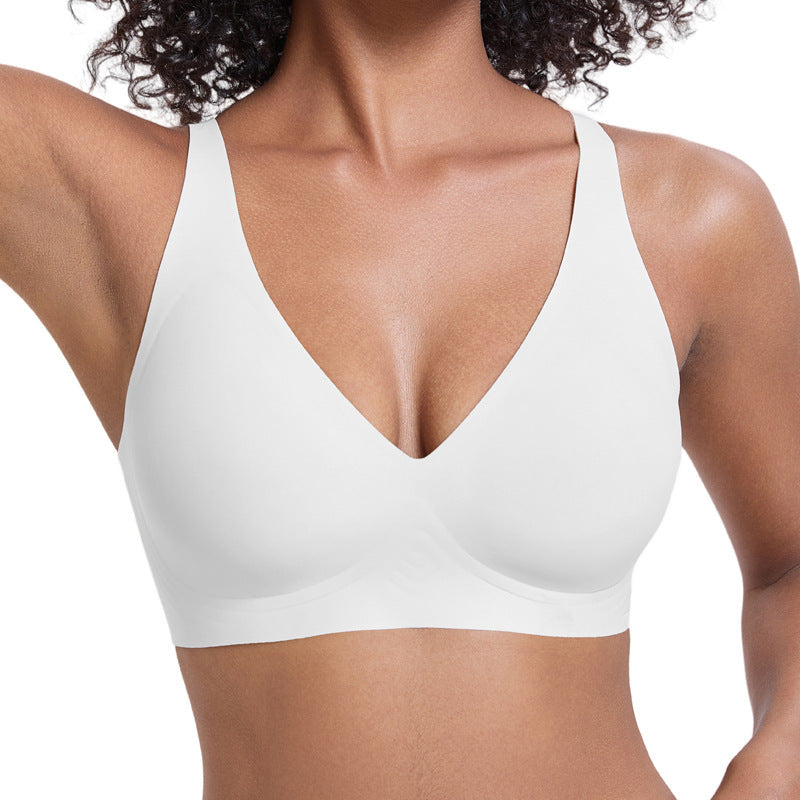 💕HEIßER Verkauf 50% Rabatt💕 Nahtloser, kabelloser Push-up-BH für Damen – Tiefes V