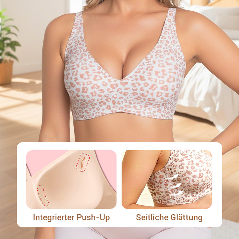 💕HEIßER Verkauf 50% Rabatt💕 Nahtloser, kabelloser Push-up-BH für Damen – Tiefes V