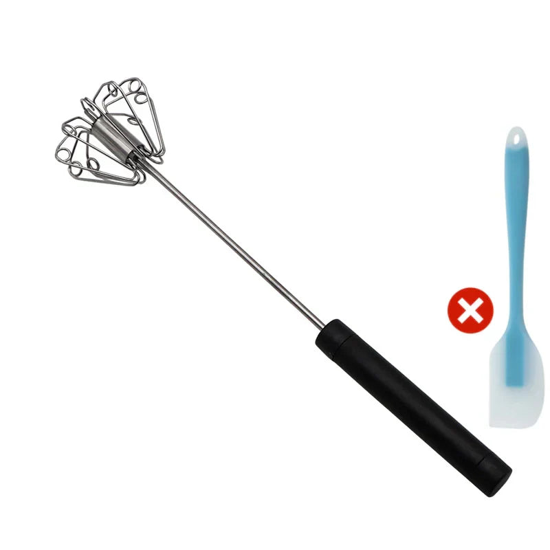 🔥（LETZTER TAG DES SONDERVERKAUFS，rührt Eier, Sahne, Teig ganz einfach.） 🔥 Vielseitiger Edelstahl-Eischläger(Hände frei, leicht bedienen )