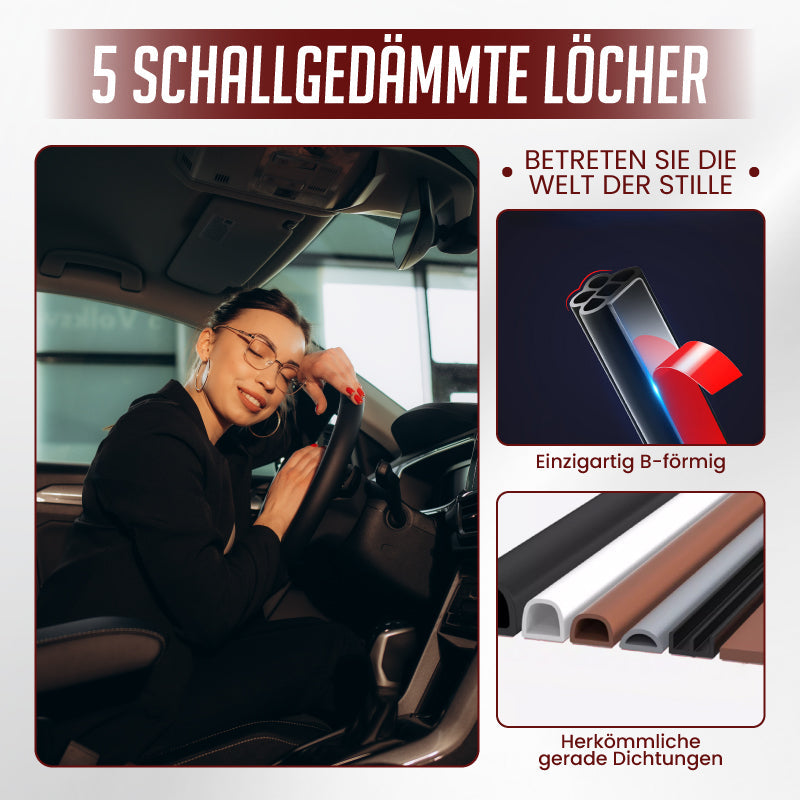 🔥🔥HEIßER SALE 50% RABATT🔥🔥Staubdichtes Gummidichtband zur Lärmminderung für Auto🚗