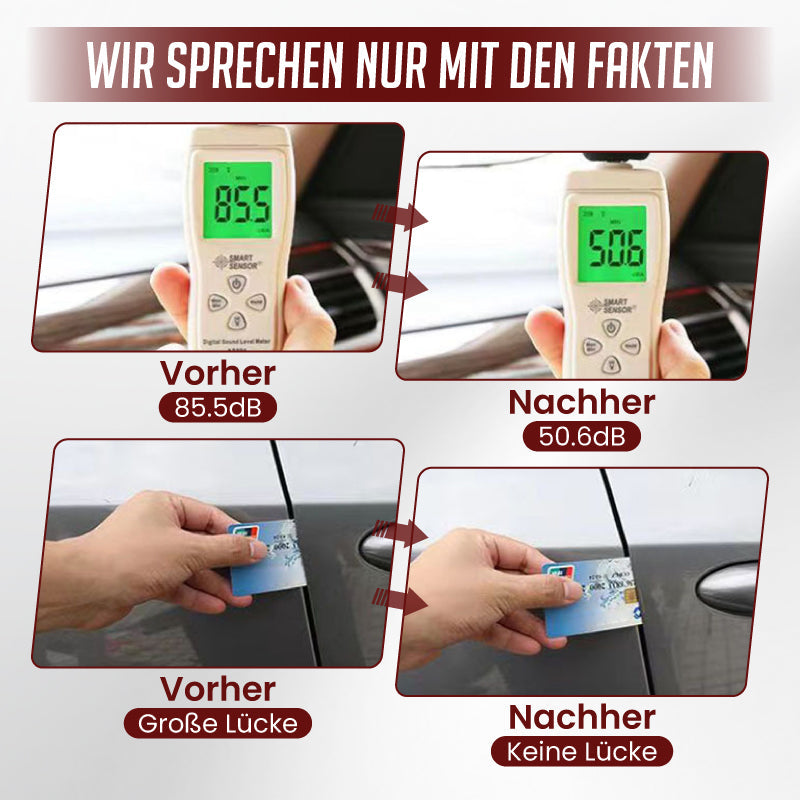 🔥🔥HEIßER SALE 50% RABATT🔥🔥Staubdichtes Gummidichtband zur Lärmminderung für Auto🚗