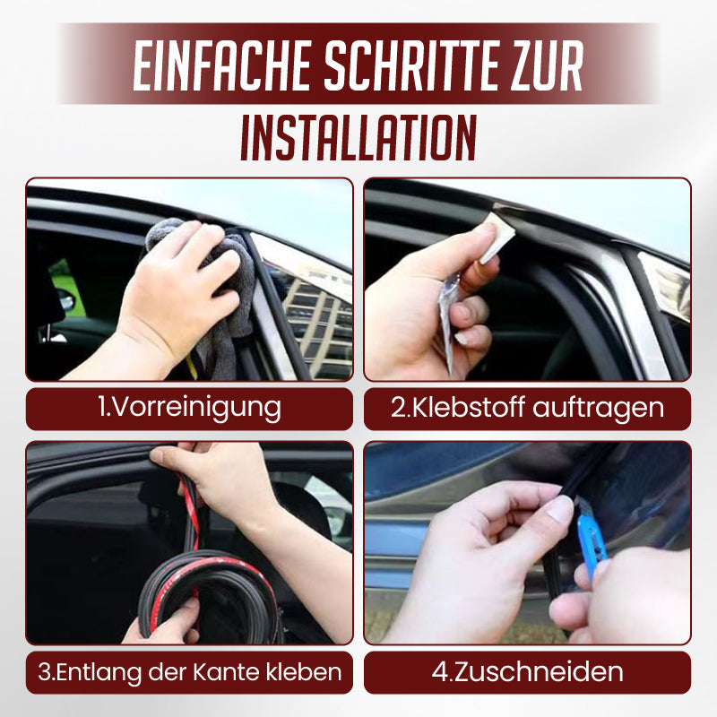 🔥🔥HEIßER SALE 50% RABATT🔥🔥Staubdichtes Gummidichtband zur Lärmminderung für Auto🚗